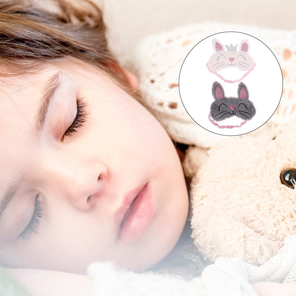 Home Improvement Man - 2Pcs Sleep Eye Mask Rabbit Design