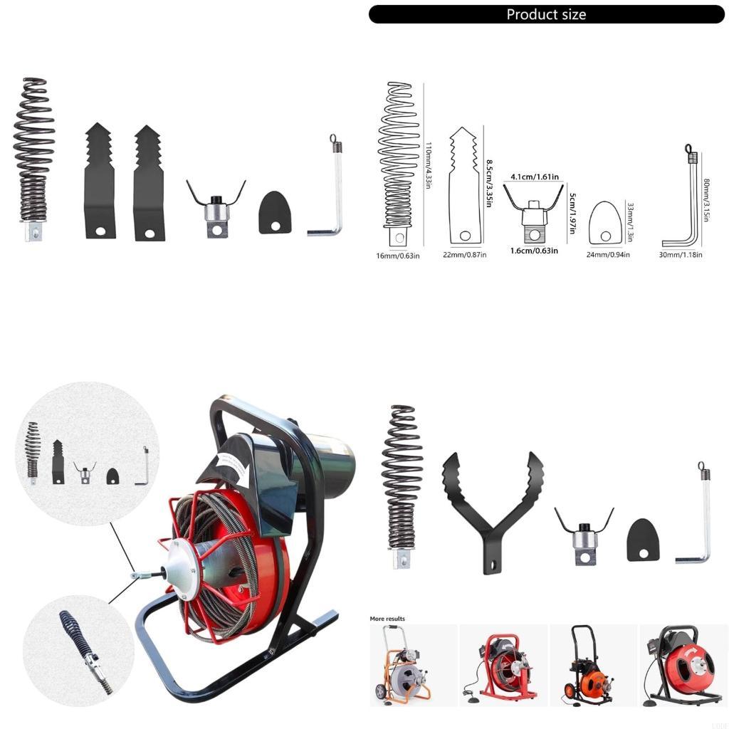 Plumbing Snake Drain - VersatilitysDrain Auger Drain Snakes Drill Attachment