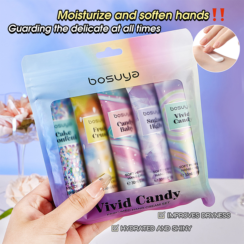 Home Improvement Man - Bosuya Fragrance Hand Cream Set, 5-Pack,