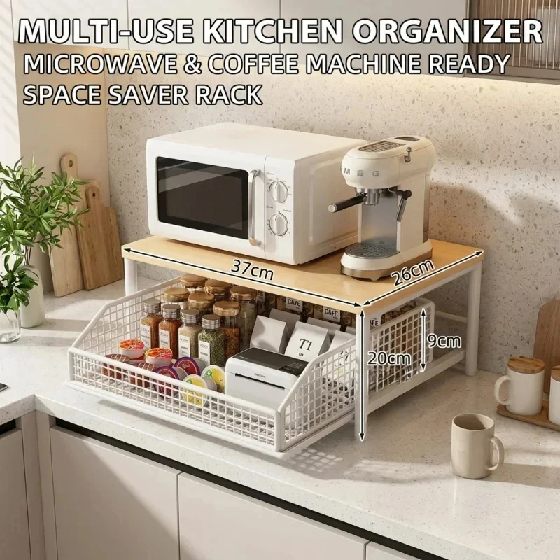 Microwave Coffee Maker Shelf O – Home Improvement Mall Bewertung und Preis
