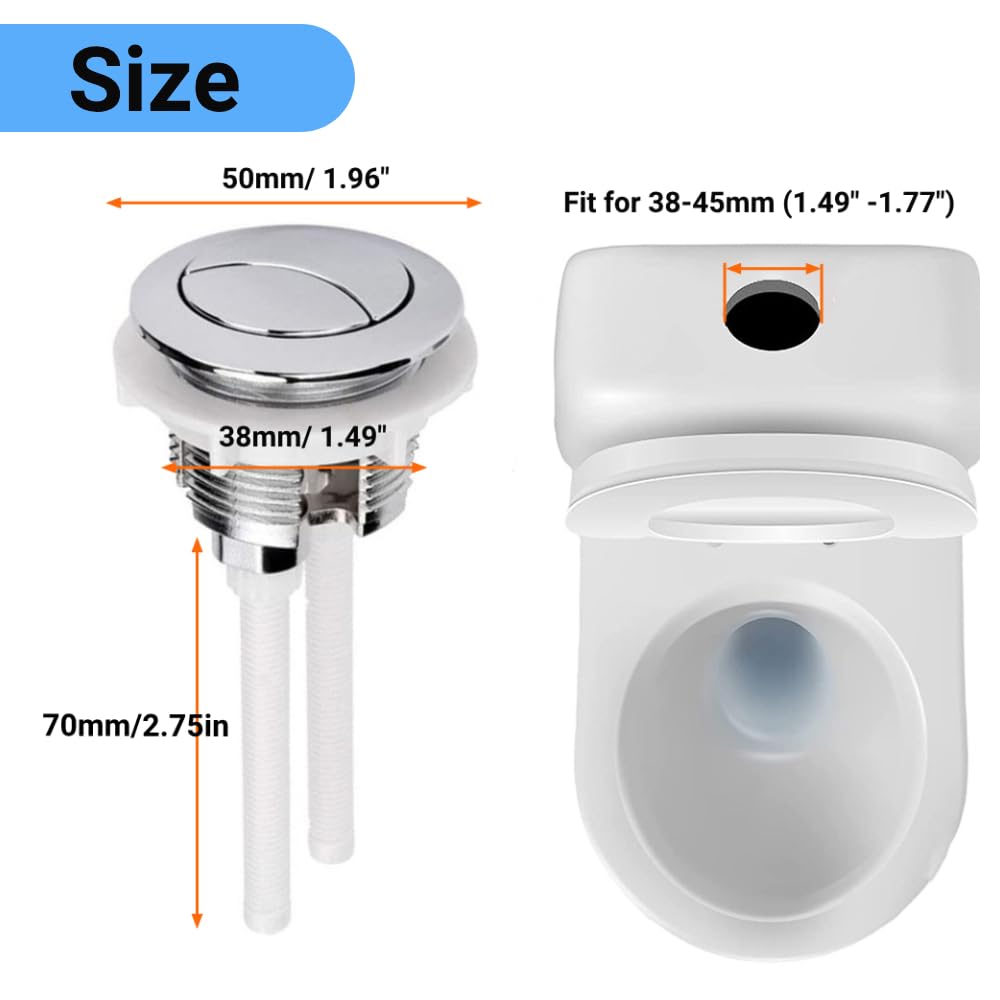 38mm Universal Round Valve Pus – Toilet Flush Valve Bewertung und Preis