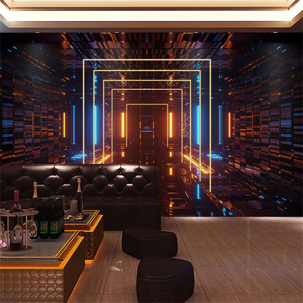 Custom KTV wallpaper 3d person – Home Improvement Background Bewertung und Preis