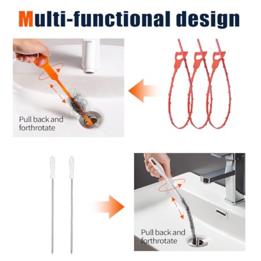 33-Feet Drain Snake Auger Kit, – Plumbing Snake Drain Bewertung und Preis
