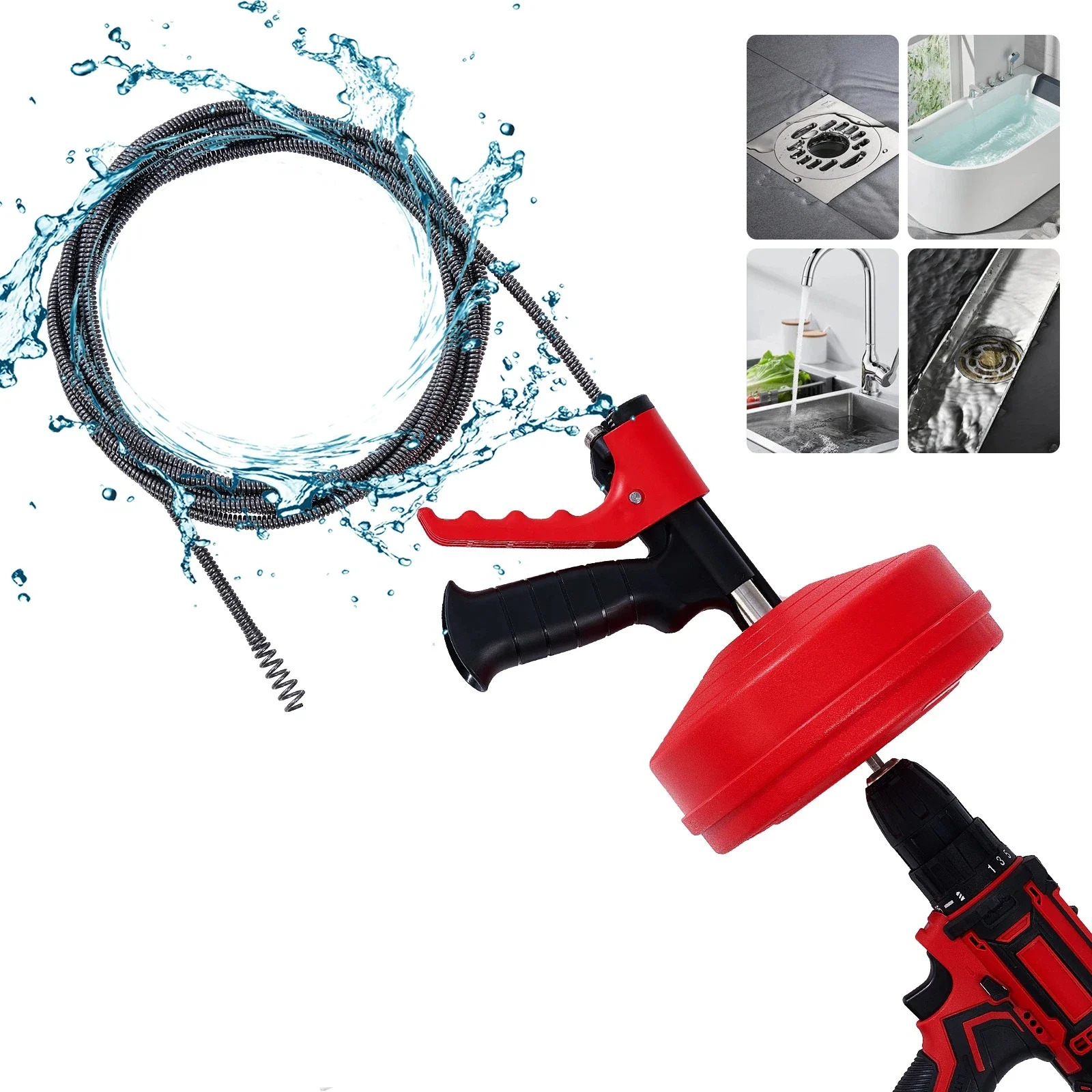 Drain Auger Clog Remover Flexi – Plumbing Snake Drain Bewertung und Preis