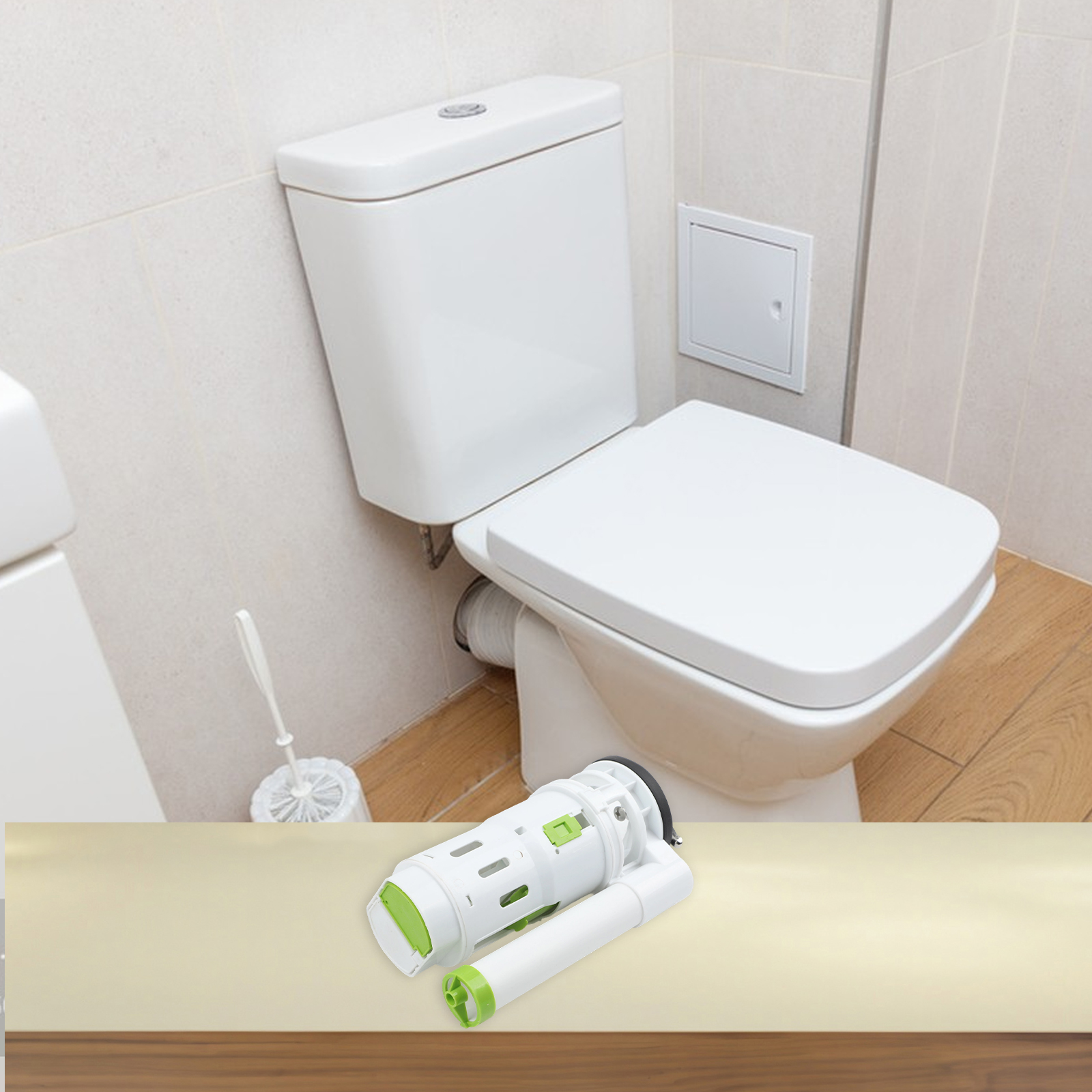 Dual Flush Toilet Kit Adjustab – Toilet Flush Valve Bewertung und Preis