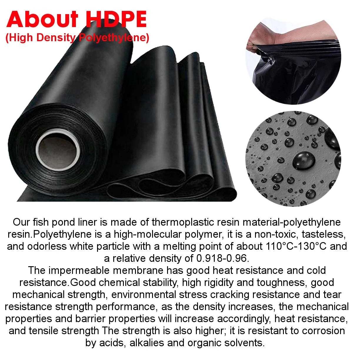 Thick HDPE Waterproof Membrane – Home Improvement Mall Bewertung und Preis