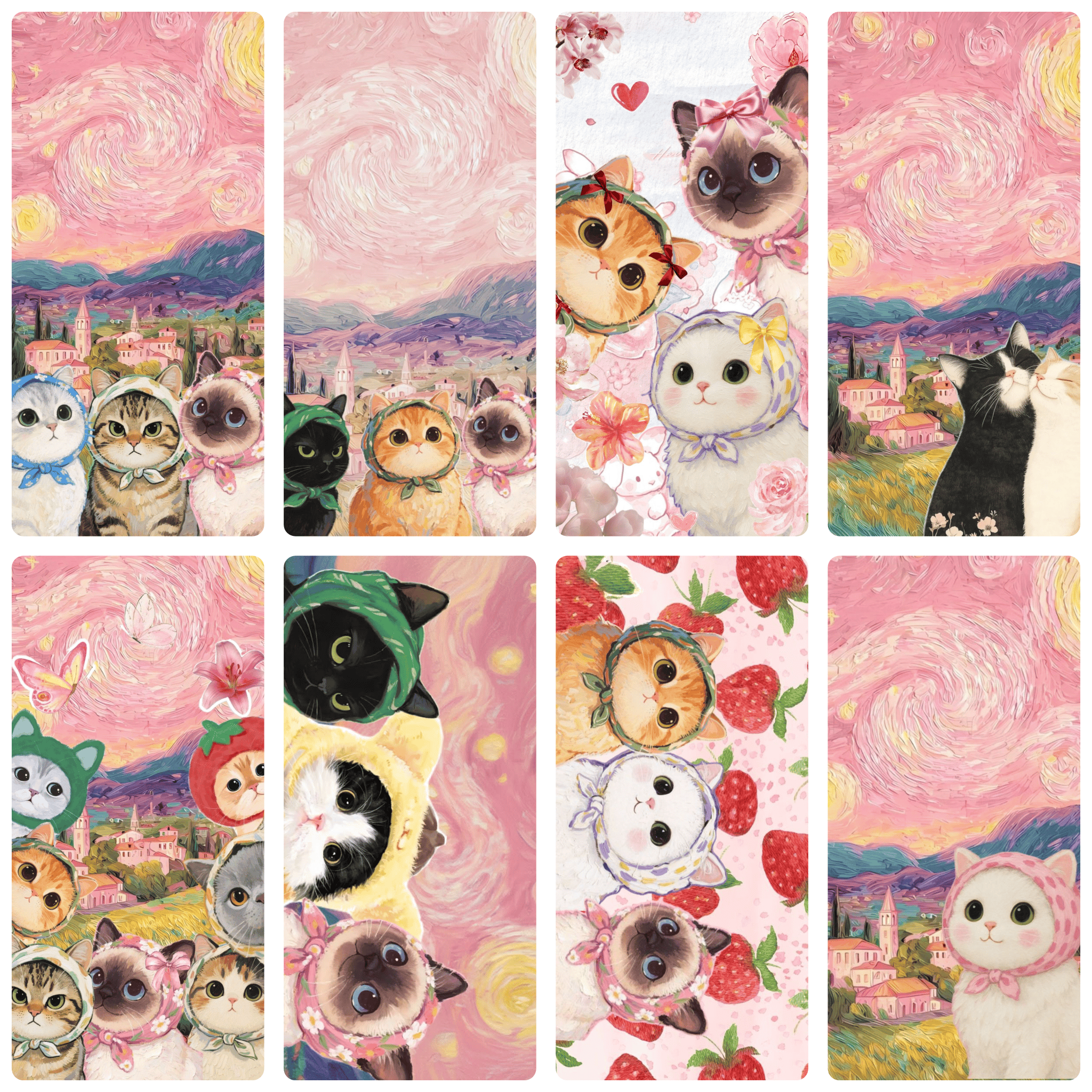 Cats with Bandanas in Pink Sta – Home Improvement Tv Show Bewertung und Preis