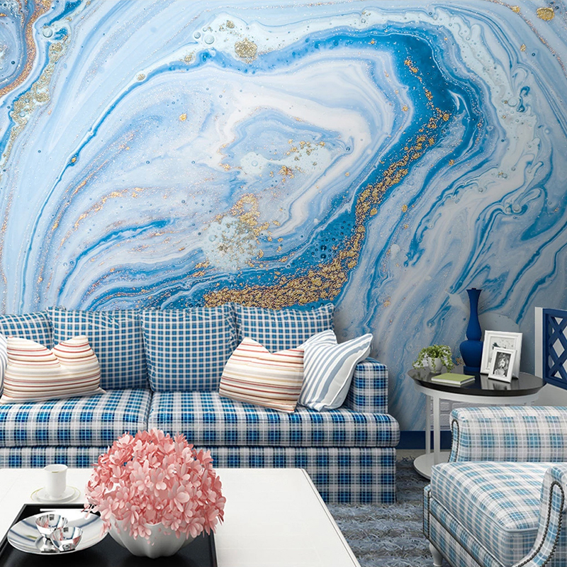 Custom Large Murals Blue Marbl – Home Improvement Background Bewertung und Preis