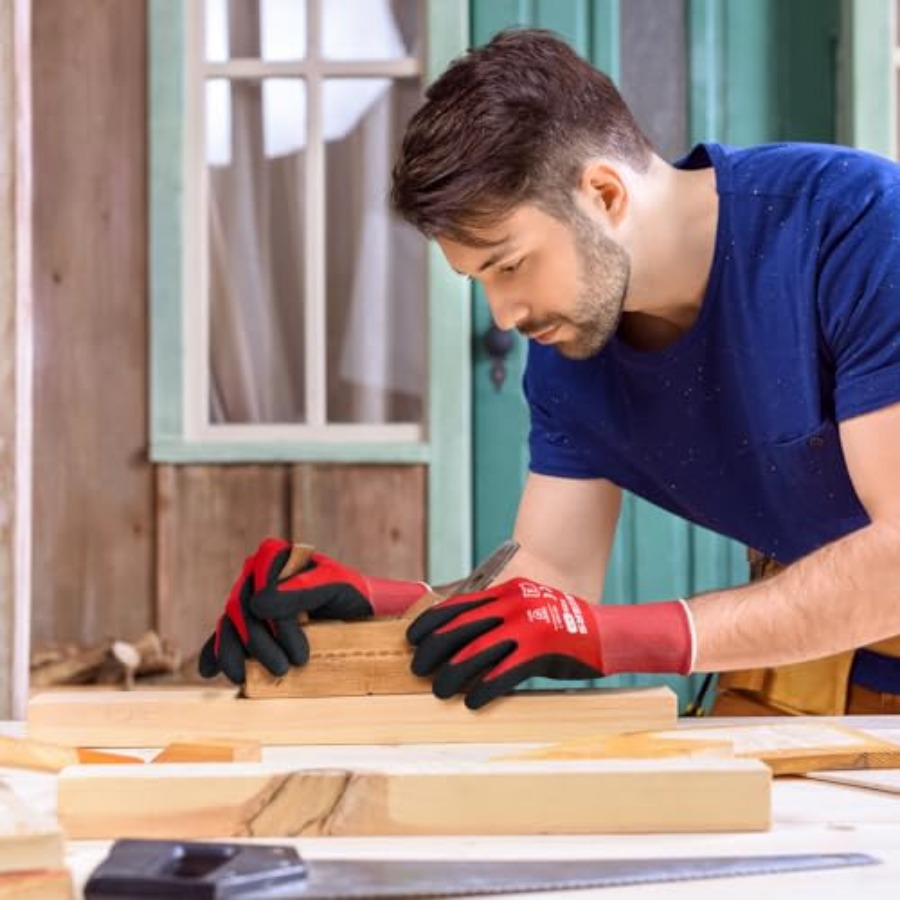 Work Gloves, 12 Pairs MicroFoa – Home Improvement Man Bewertung und Preis