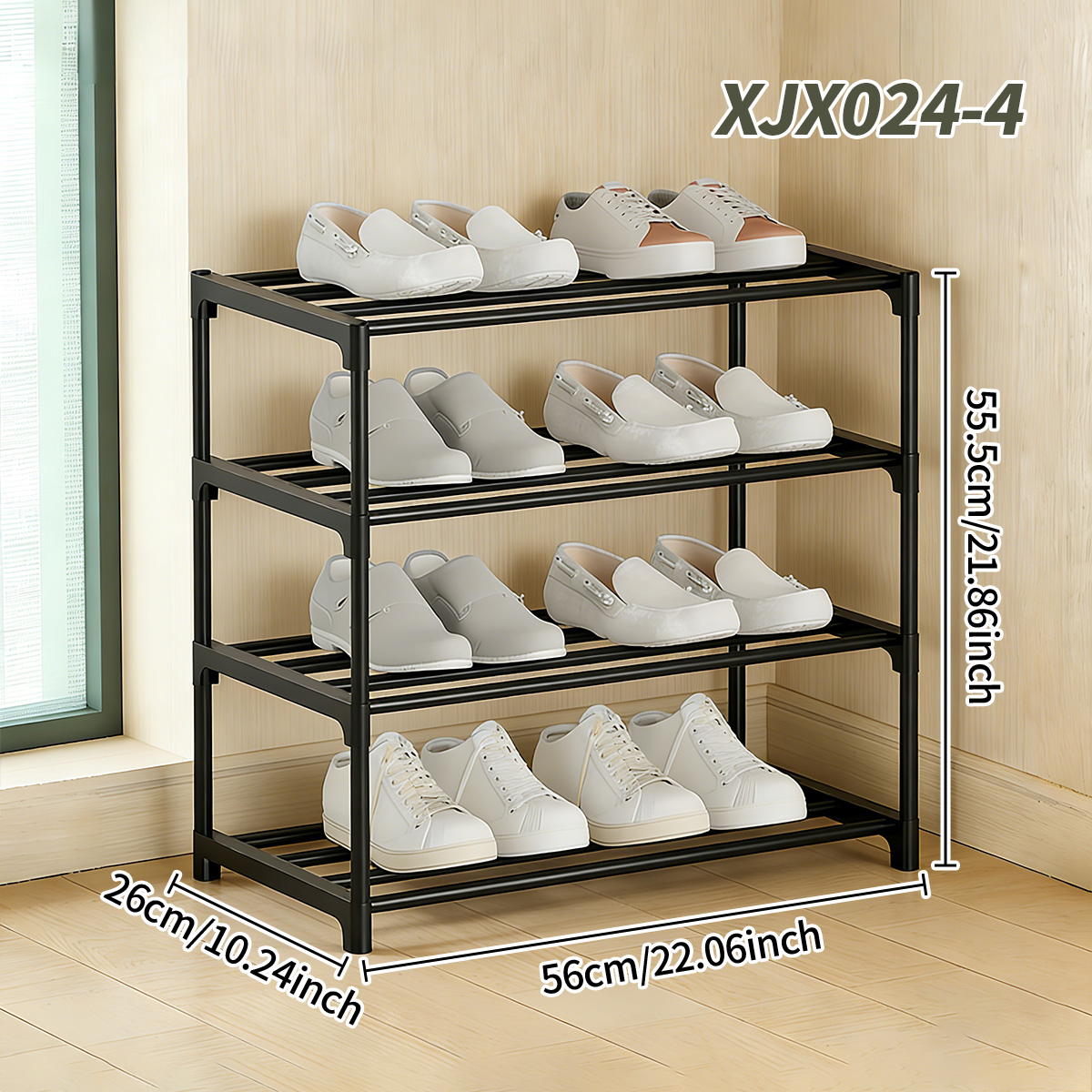 Black Multi-Functional Shoe Ra – Home Improvement Mall Bewertung und Preis