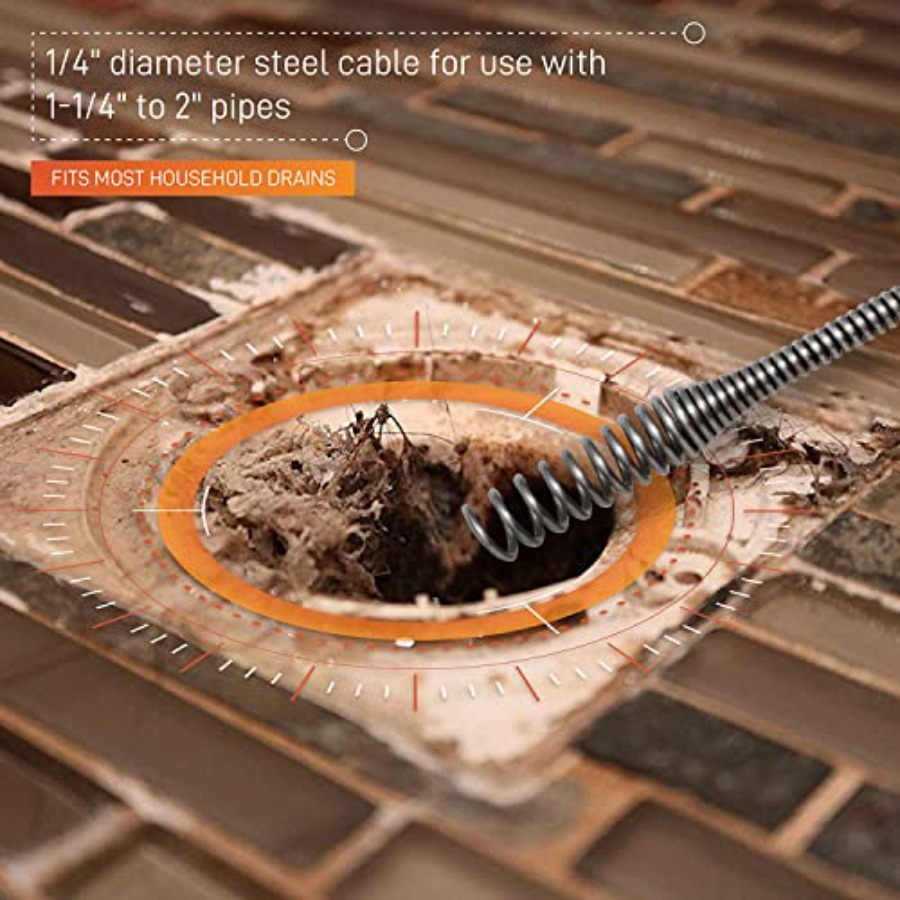 DrainX Power Pro 50-FT Steel D – Plumbing Snake Drain Bewertung und Preis