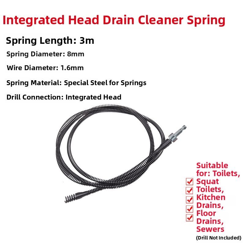 Steel Wire Drain Snake Auger F – Plumbing Snake Drain Bewertung und Preis