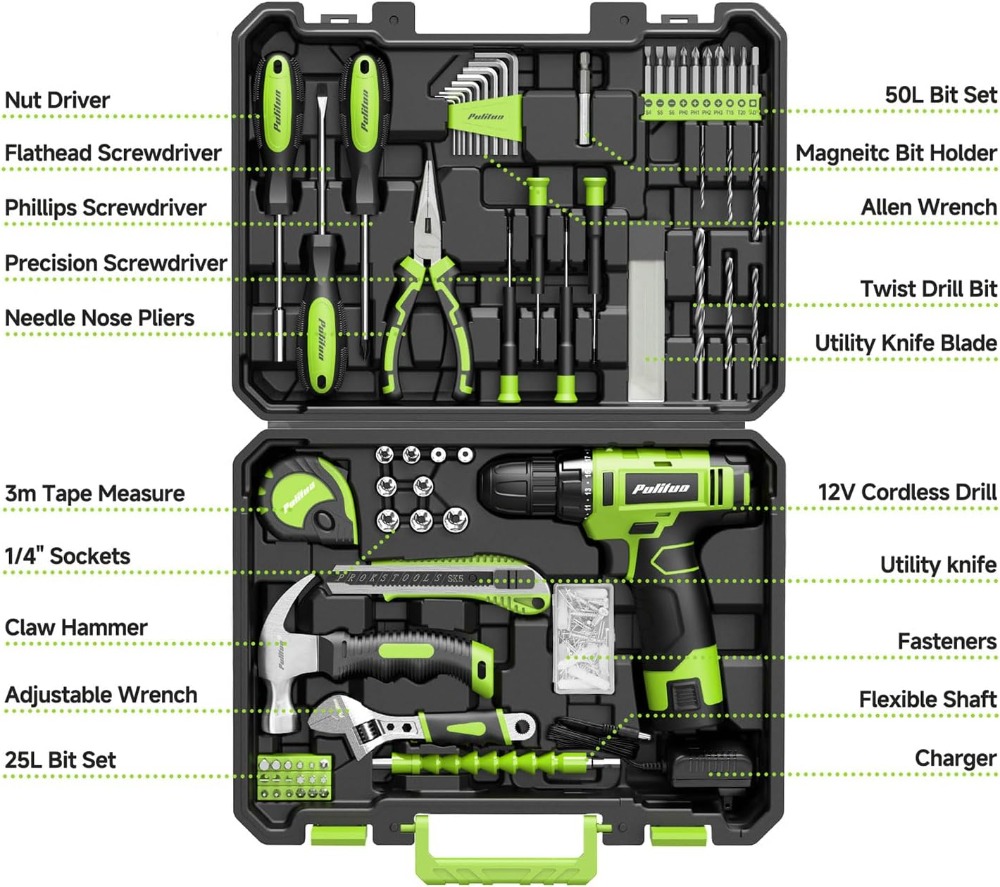 149-Piece Home Tool Set with 1 – Home Improvement Man Bewertung und Preis