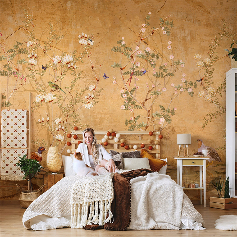 custom Modern floral wallpaper – Home Improvement Background Bewertung und Preis