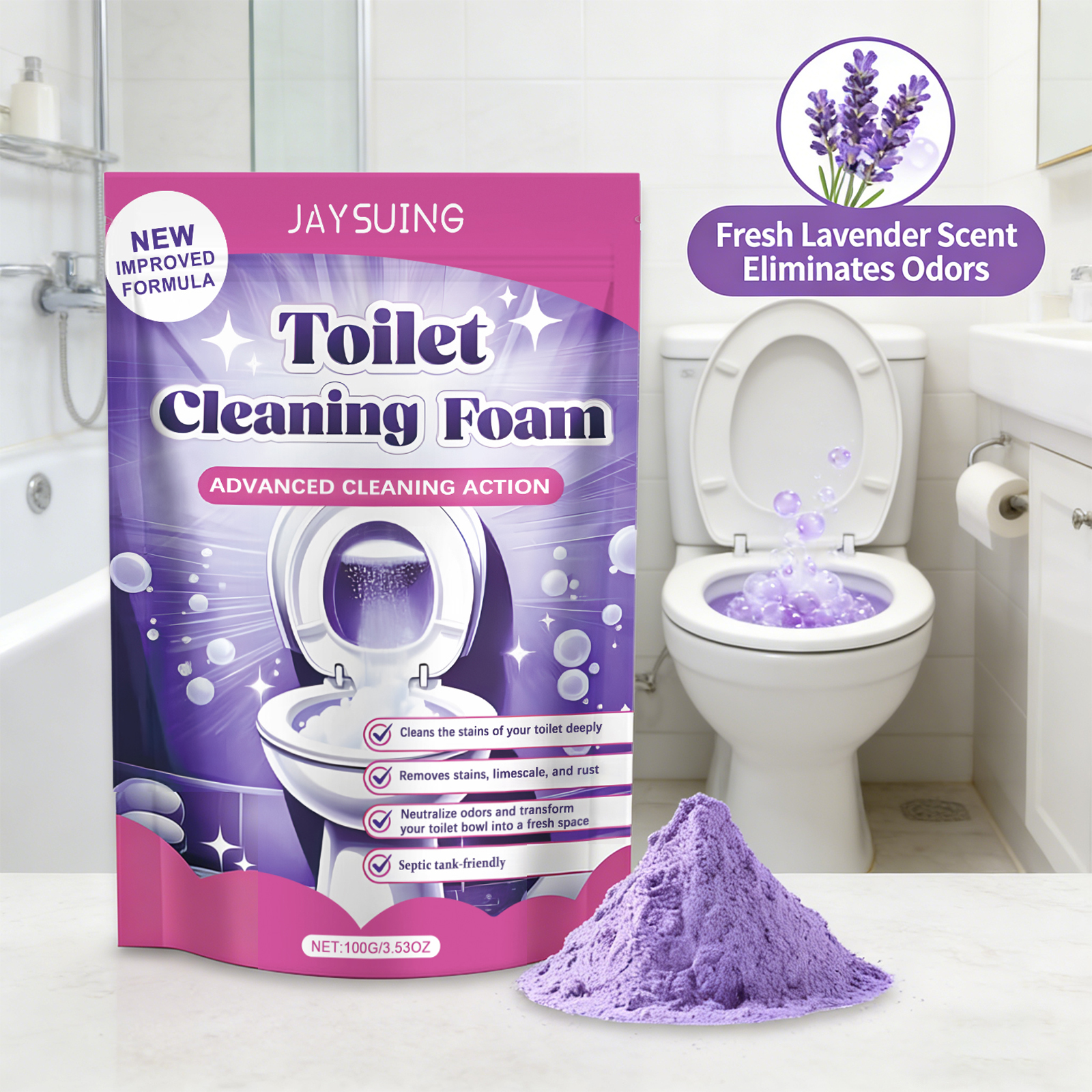Toilet Cleaning Powder Powerf – Home Improvement Mall Bewertung und Preis
