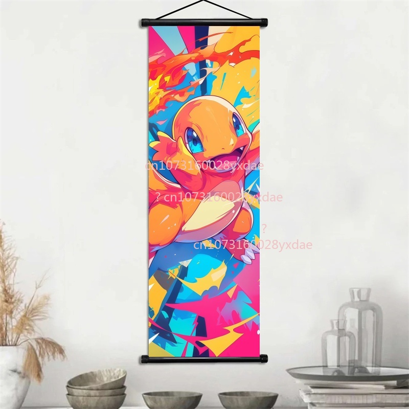 Anime Pokemon Scroll Painting  – Home Improvement Tv Show Bewertung und Preis