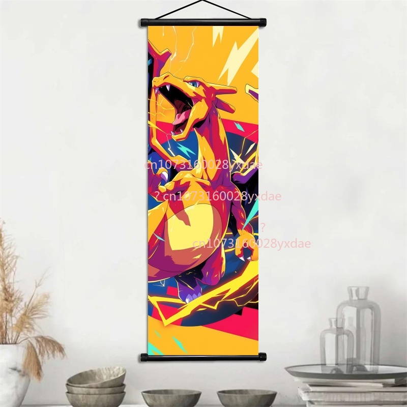 Anime Pokemon Scroll Painting  – Home Improvement Tv Show Bewertung und Preis